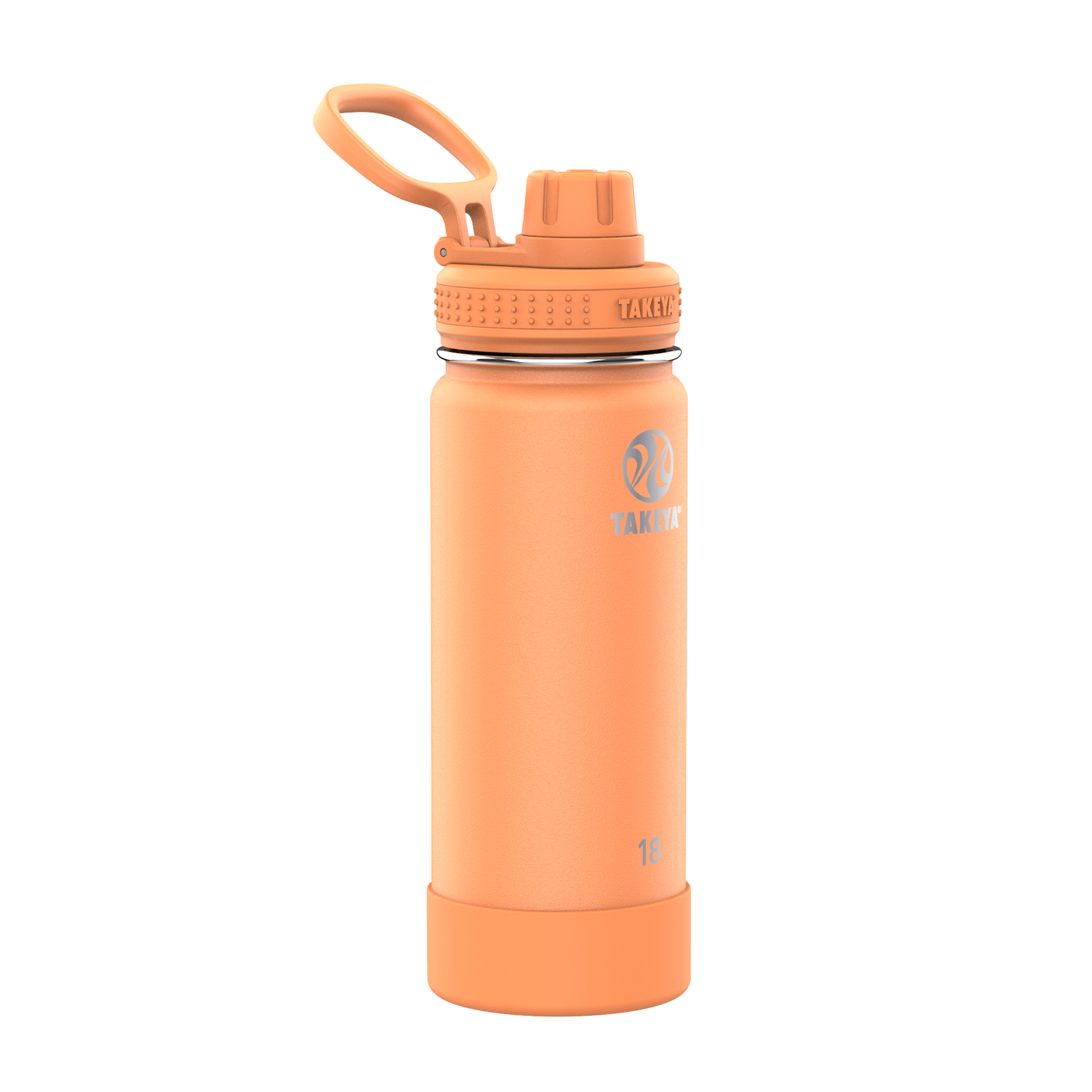 actives-water-bottle-with-spout-lid-e1 51074-Actives-Spout-18-TartOrange-angle.png