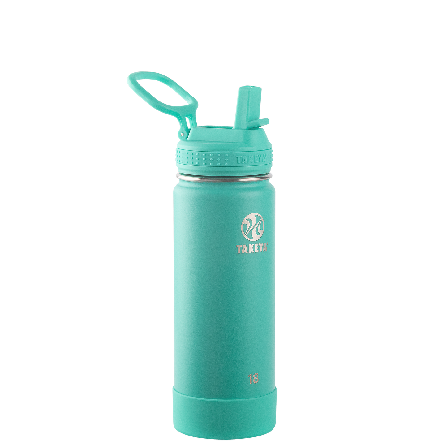 actives-water-bottle-with-straw-lid-h9 51203-Actives-Straw-18-Teal-angle.png