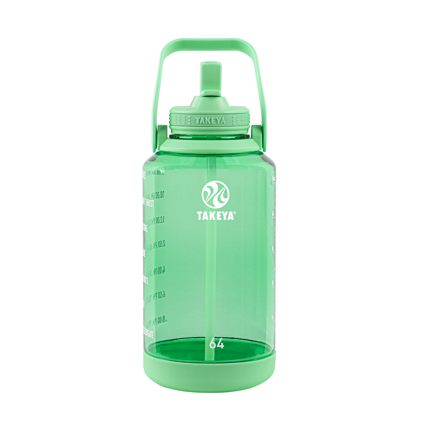 tritan-motivational-water-bottle-with-straw-lid-l3 54101-Tritan-Straw-Motivational-64-PistactioGreen-front.png